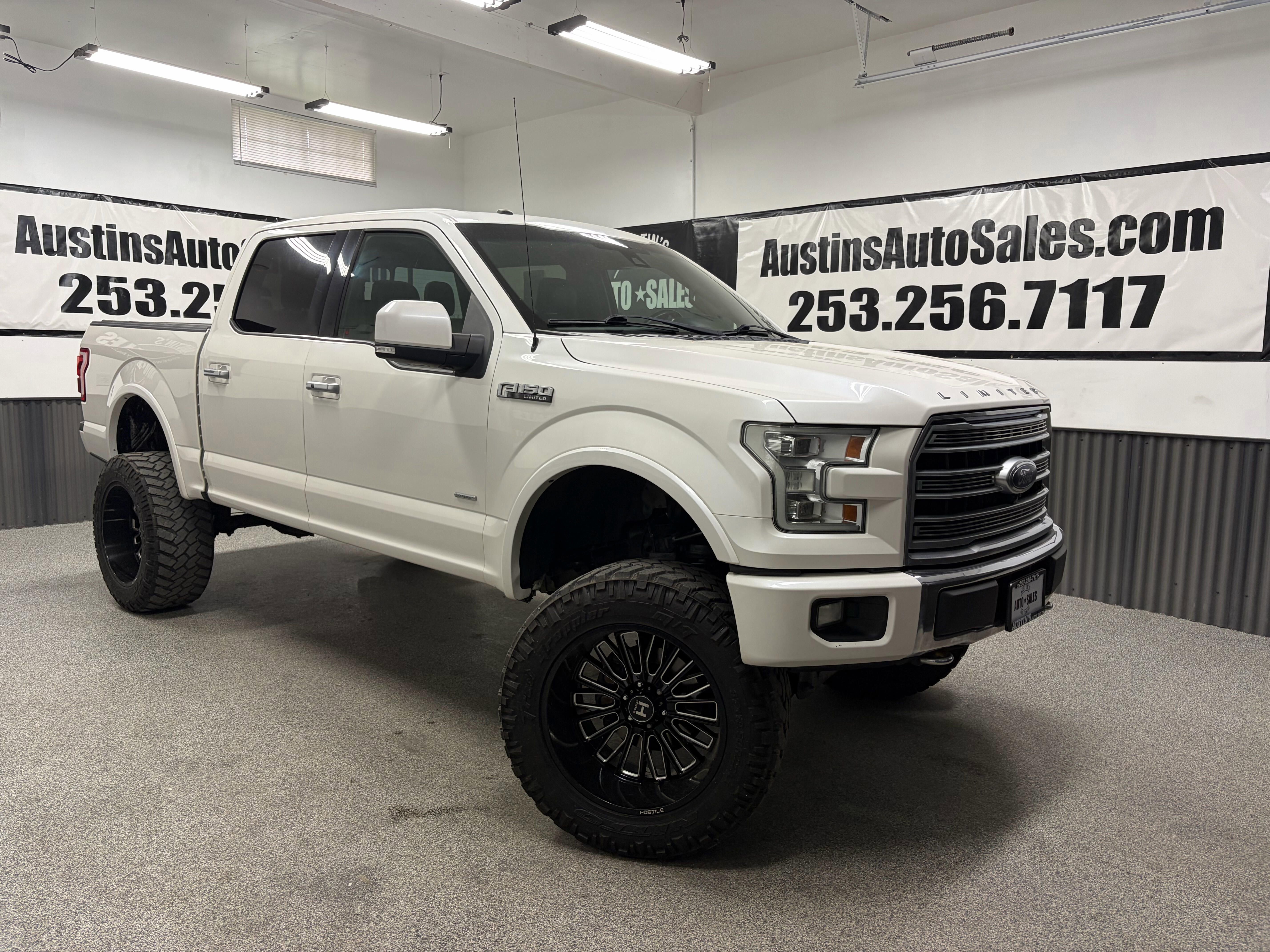 Used 2016 Ford F150 Limited w/ Trailer Tow Package