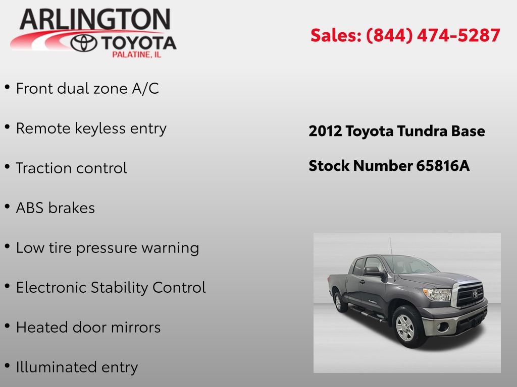Used 2012 Toyota Tundra 4x4 Double Cab w/ Tow Pkg video 2