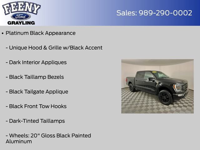 Certified 2023 Ford F150 Platinum w/ Equipment Group 701A High image 12