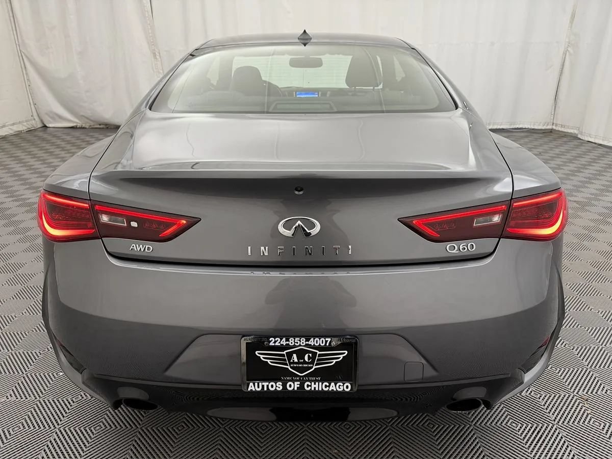 Used 2018 INFINITI Q60 3.0t Luxe w/ Sensory Package 3.0T Luxe AWD/4WD image 6