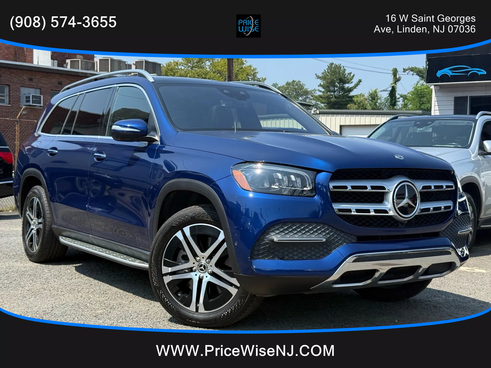 Used 2021 Mercedes-Benz GLS 450 4MATIC image 1