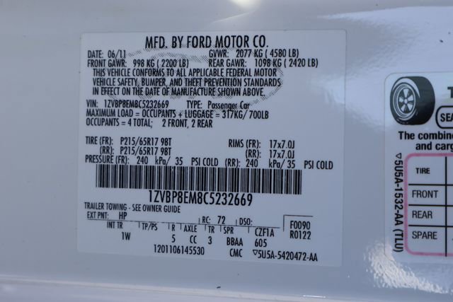 Used 2012 Ford Mustang Convertible image 26