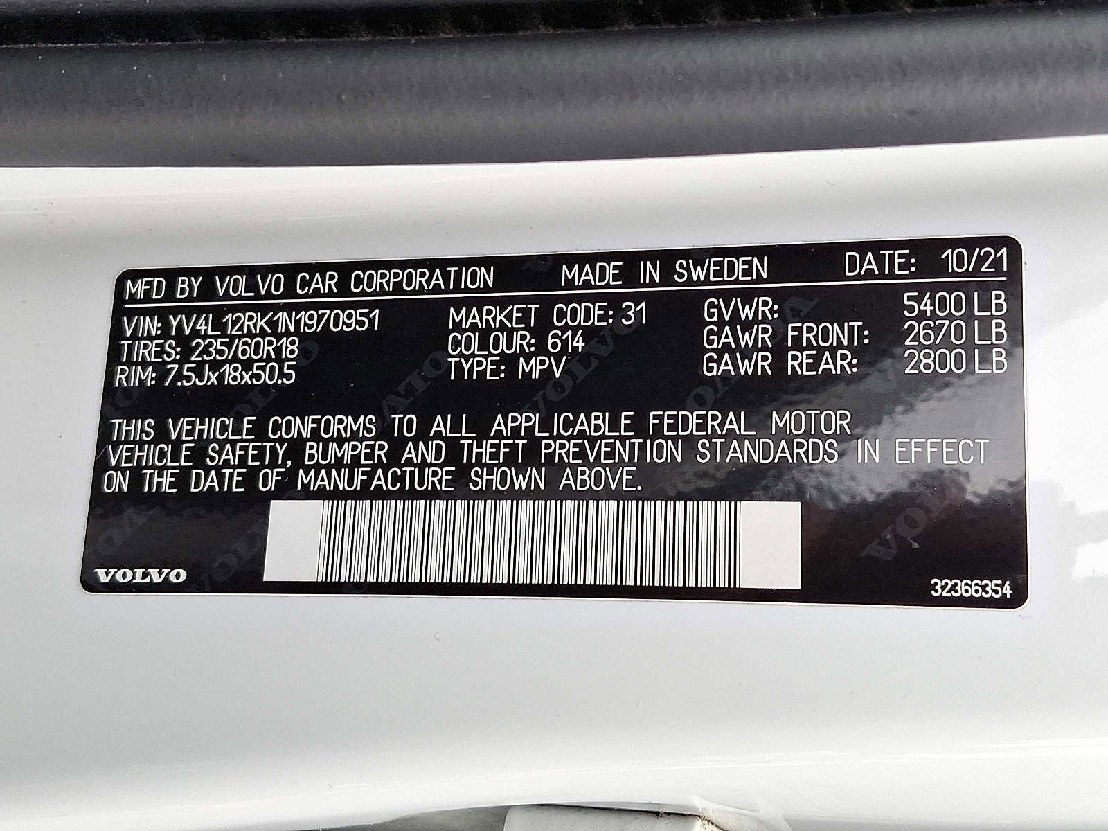 Used 2022 Volvo XC60 B5 Momentum image 29