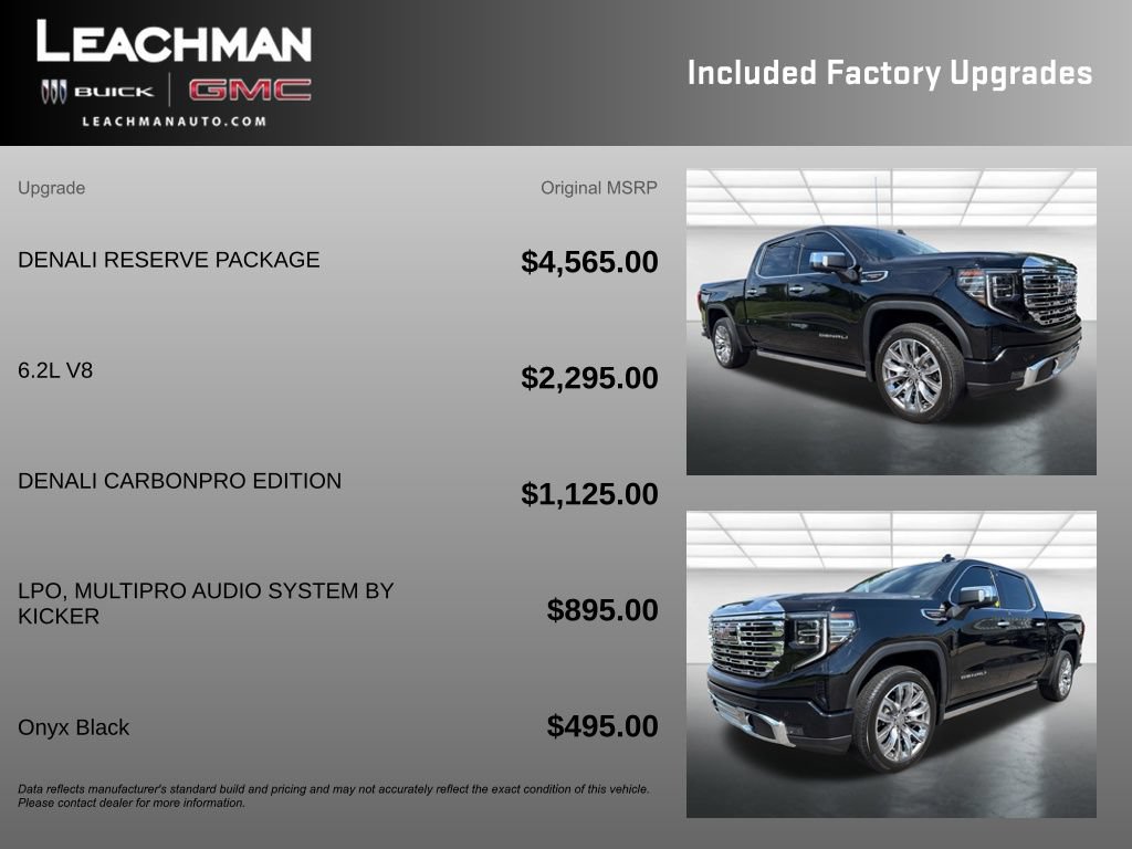 Used 2024 GMC Sierra 1500 Denali w/ Denali Reserve Package AWD/4WD image 11