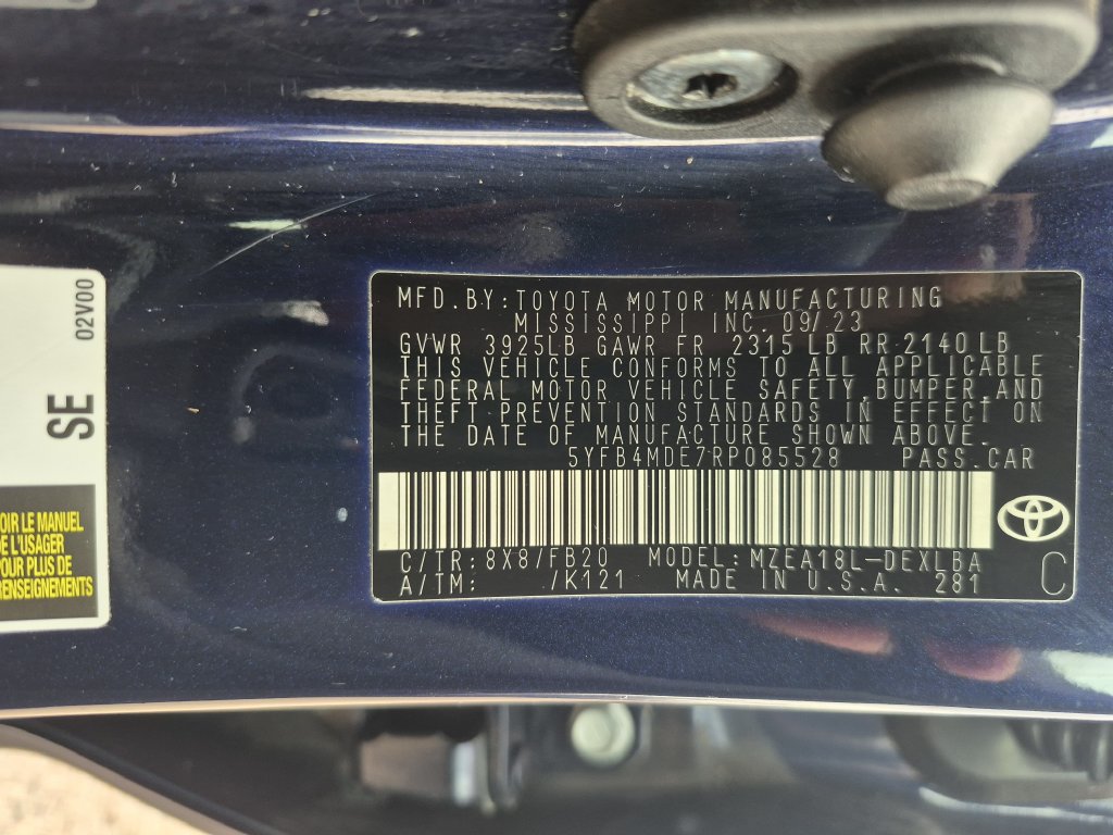 Used 2024 Toyota Corolla LE FWD image 24
