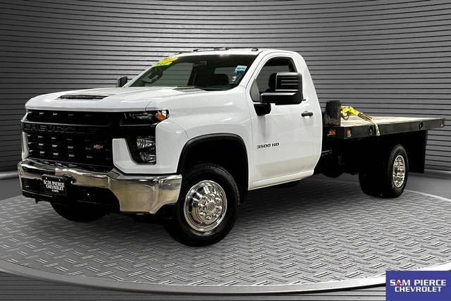 Used 2022 Chevrolet Silverado 3500 W/T w/ Snow Plow Prep Package AWD/4WD image 1