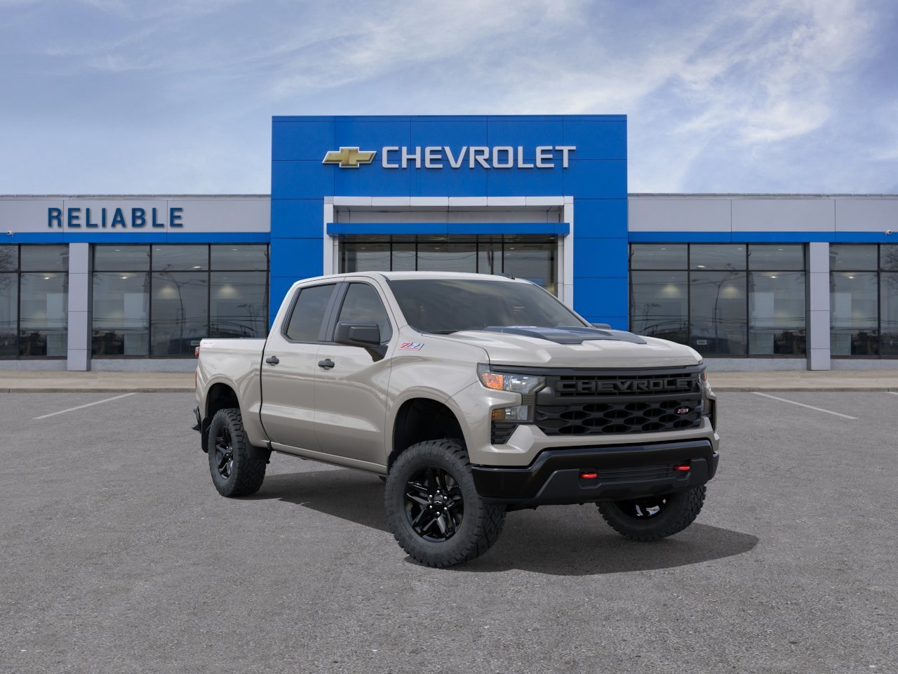 New 2026 Chevrolet Silverado 1500 Custom Trail Boss AWD/4WD image 1