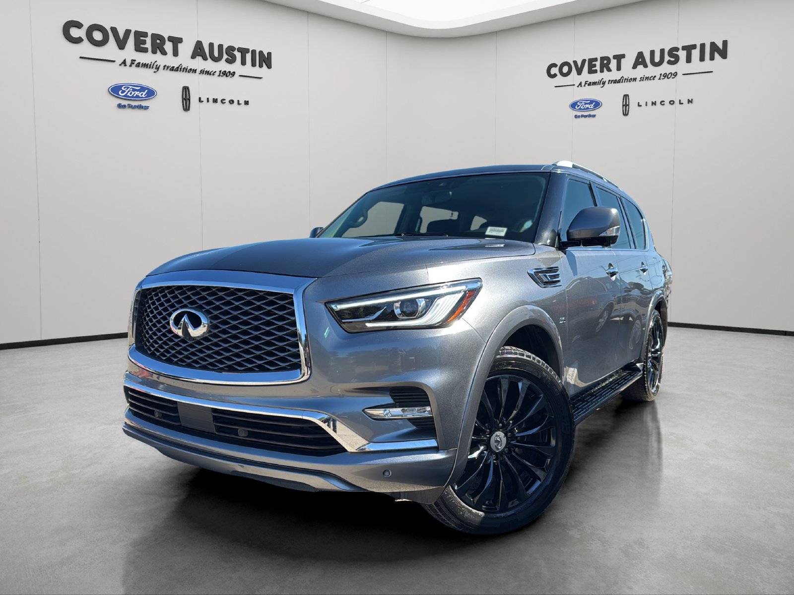 Used 2019 INFINITI QX80 Luxe w/ 22" Wheel Package RWD image 1