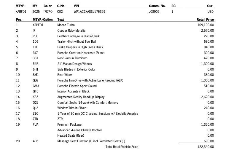 New 2025 Porsche Macan Turbo Electric image 40