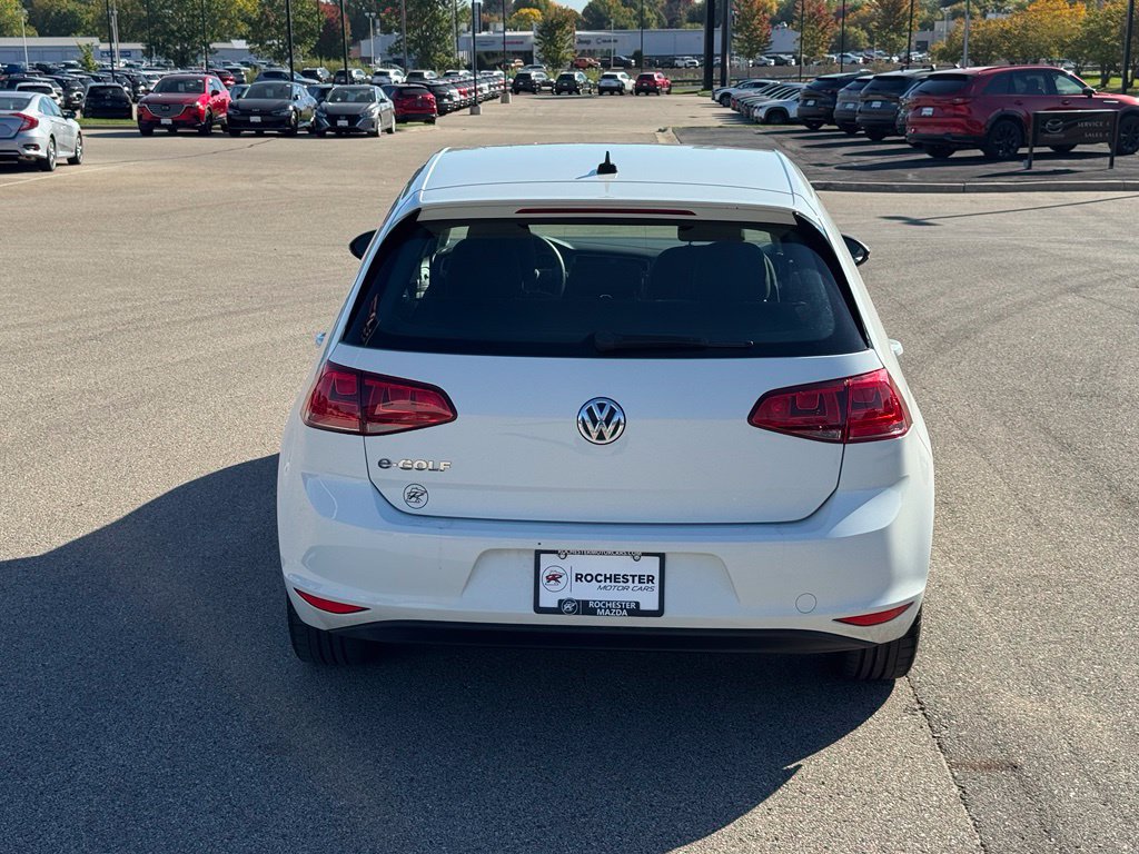 Used 2016 Volkswagen e-Golf SE w/ DC Fast Charging Package FWD image 35