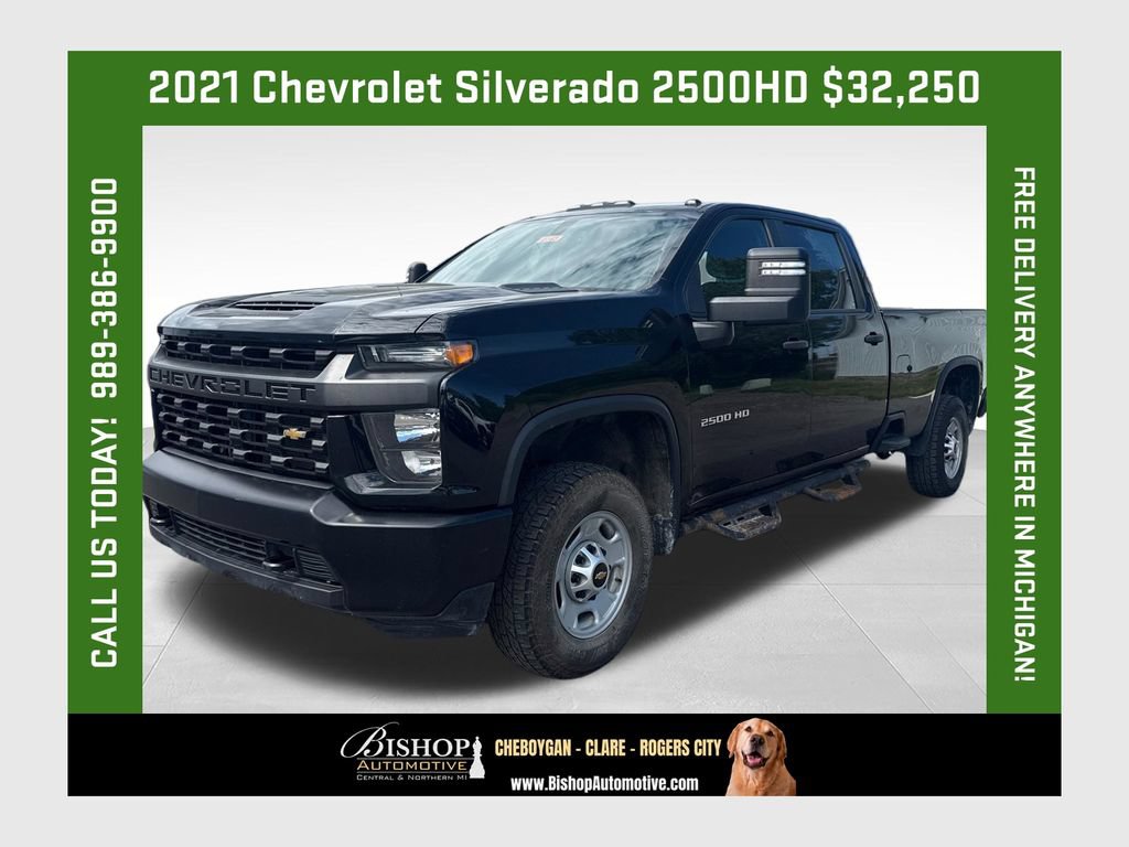 Used 2021 Chevrolet Silverado 2500 W/T w/ WT Fleet Convenience Package