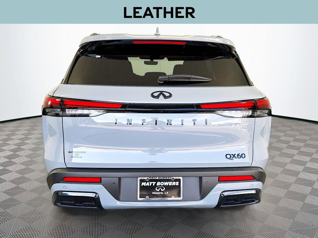 Certified 2025 INFINITI QX60 Luxe w/ Black Edition image 6