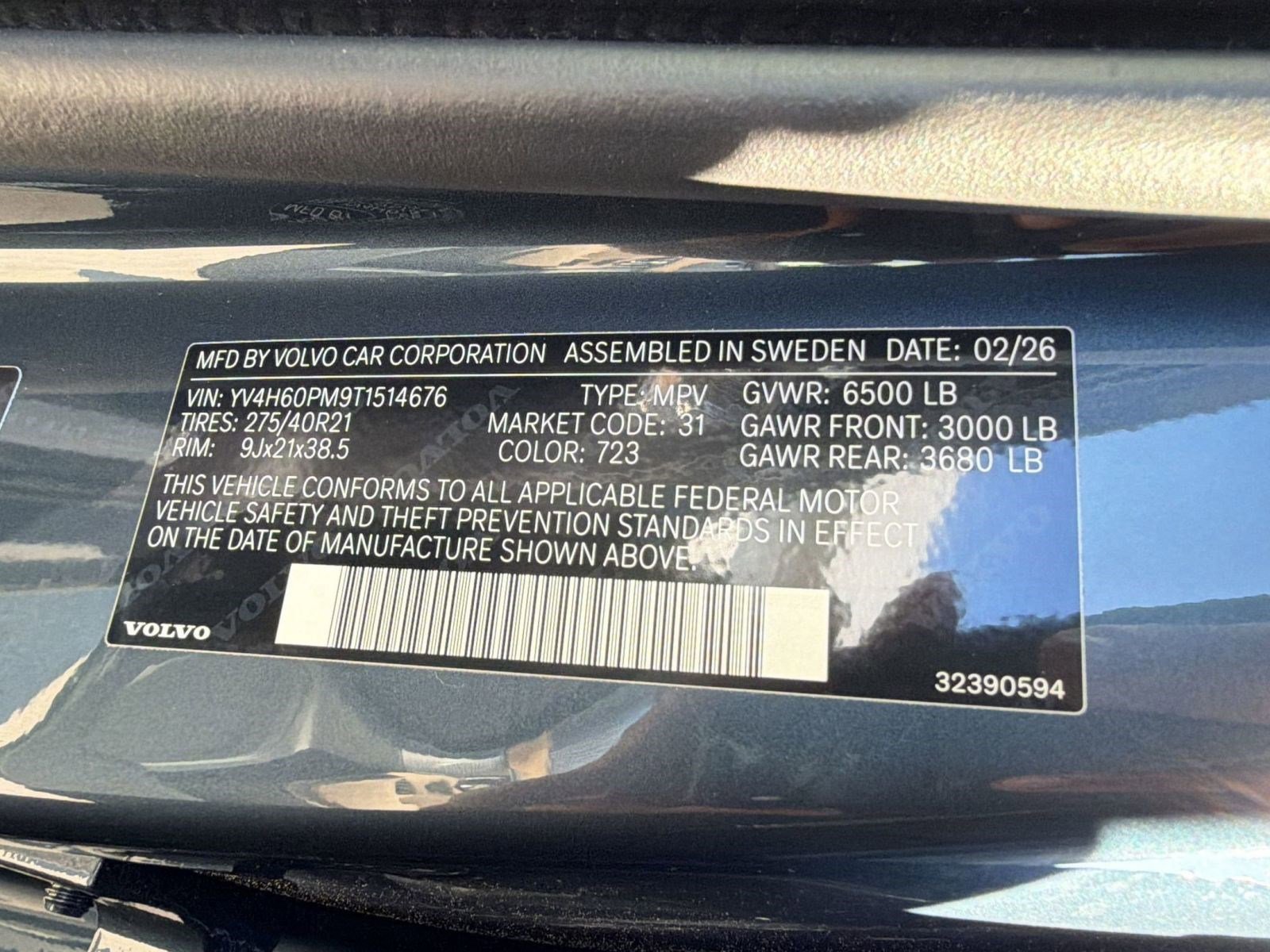 New 2026 Volvo XC90 T8 Ultra w/ Lounge Package image 21