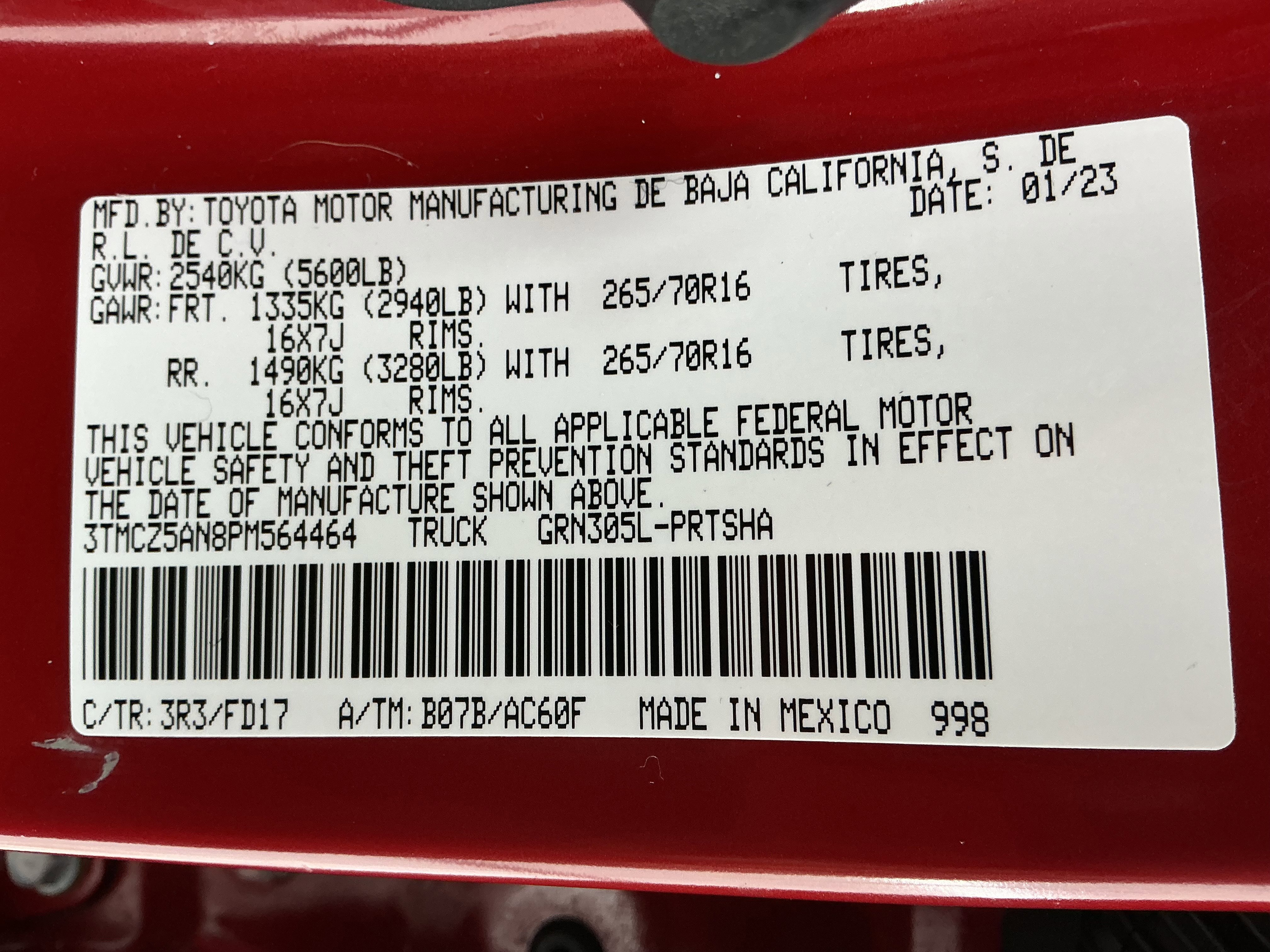 Used 2023 Toyota Tacoma SR image 13