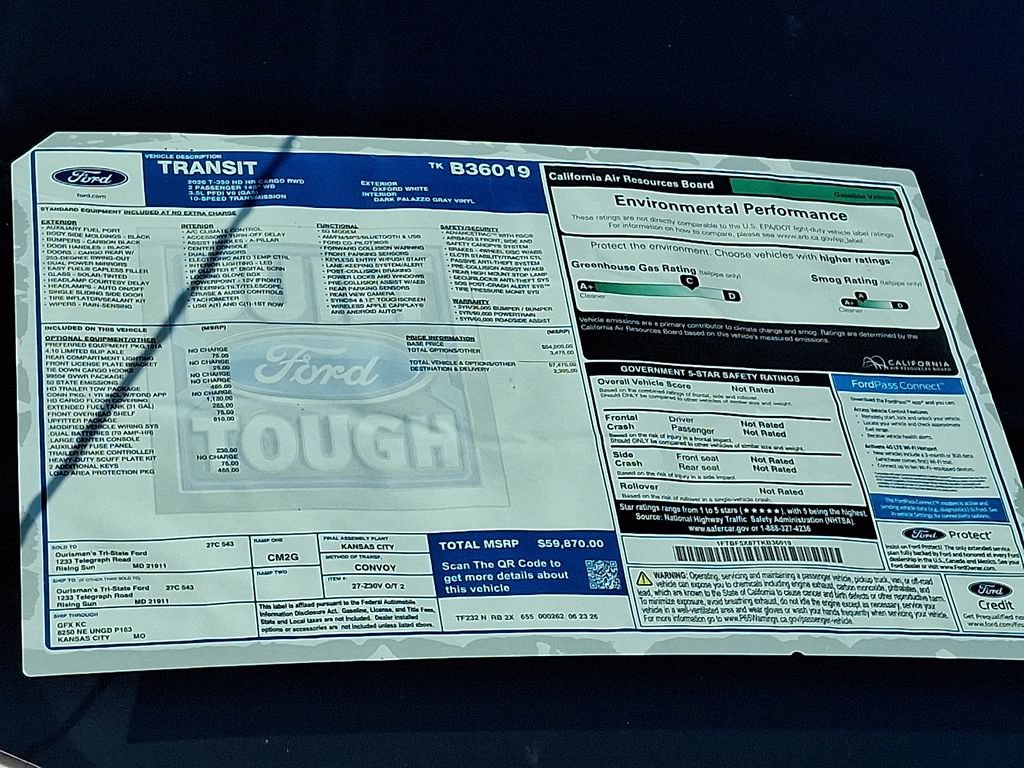 New 2026 Ford Transit 350 148 High Roof RWD image 18