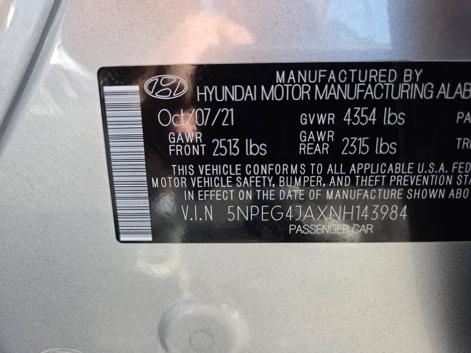 Used 2022 Hyundai Sonata SE FWD image 29