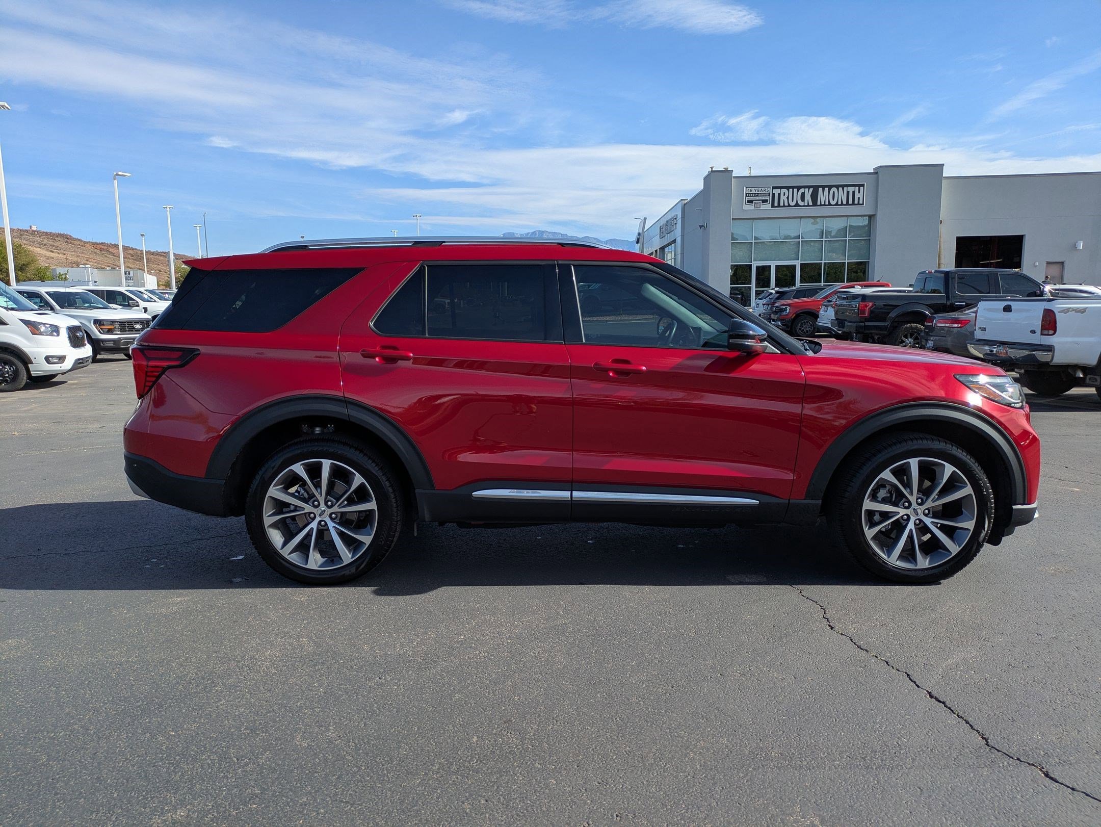 Certified 2025 Ford Explorer Platinum w/ Ultimate Package AWD/4WD image 3