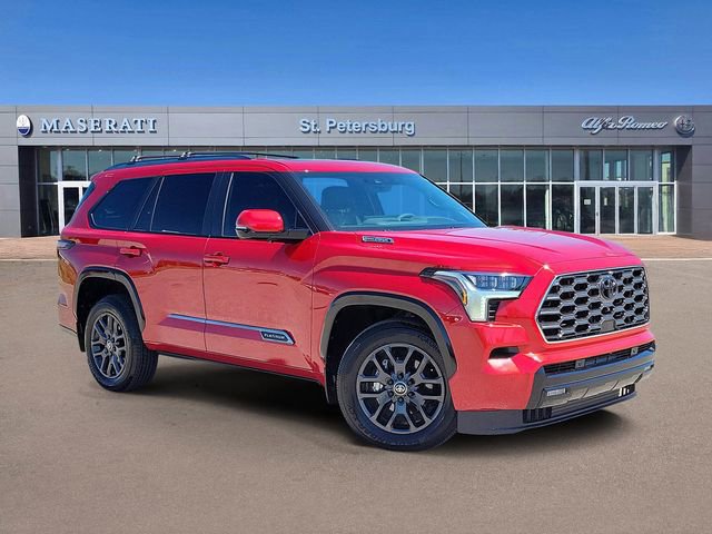 Used 2025 Toyota Sequoia Platinum AWD/4WD image 1