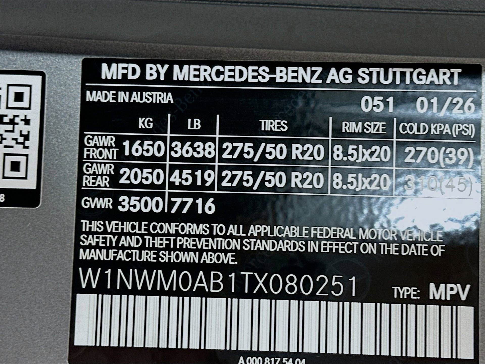 New 2026 Mercedes-Benz G 580 w/ EQ Technology image 35