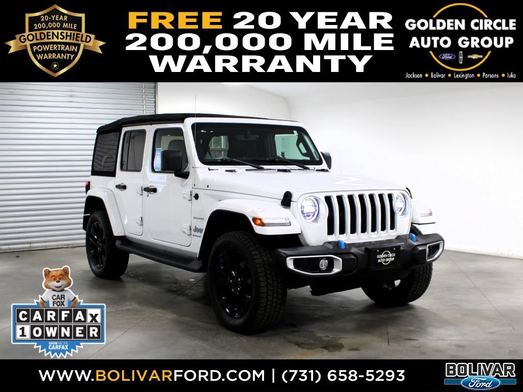 Used 2023 Jeep Wrangler Unlimited Sahara w/ Cold Weather Group AWD/4WD image 1