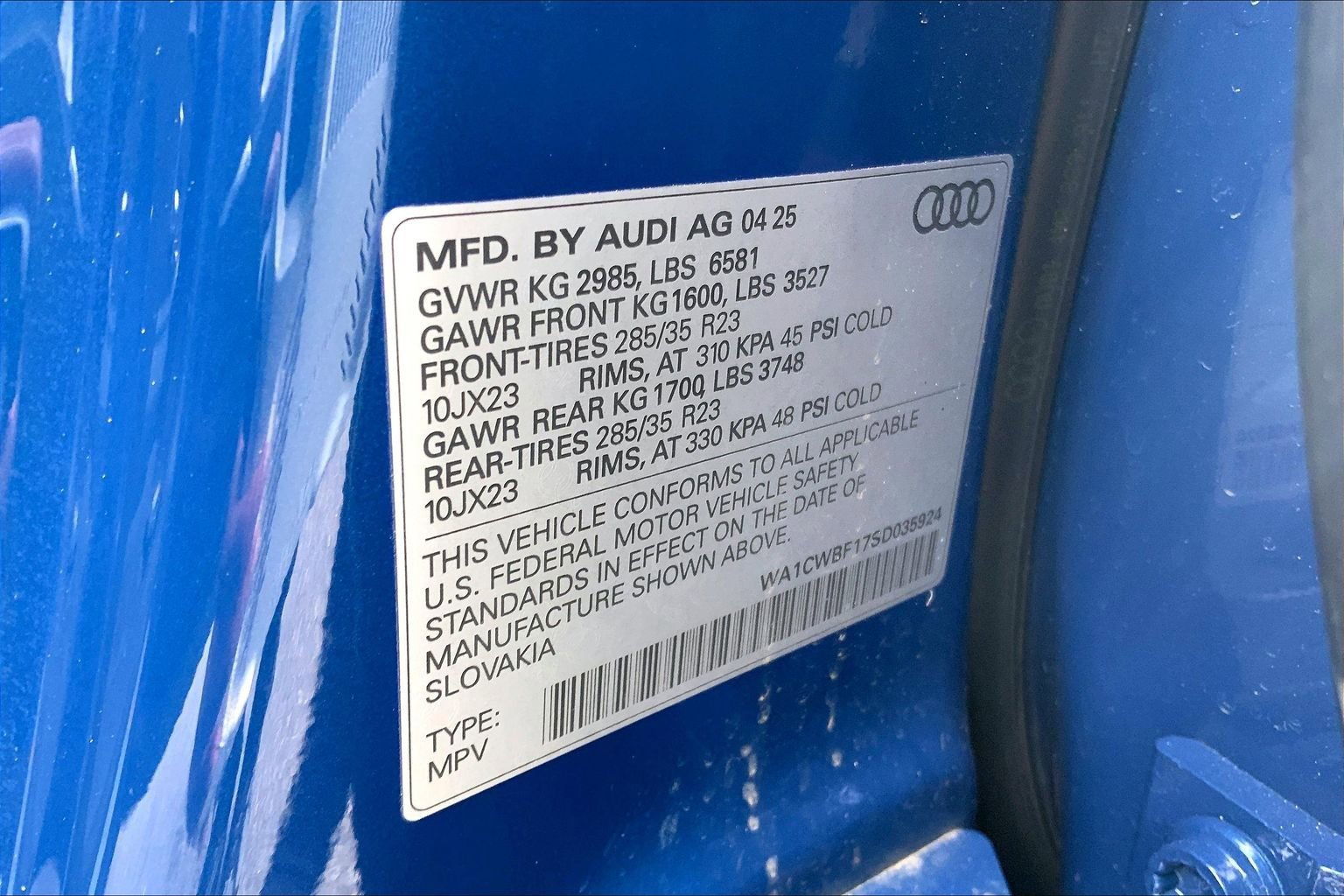 Used 2025 Audi SQ8 Prestige w/ Prestige Package AWD/4WD image 33