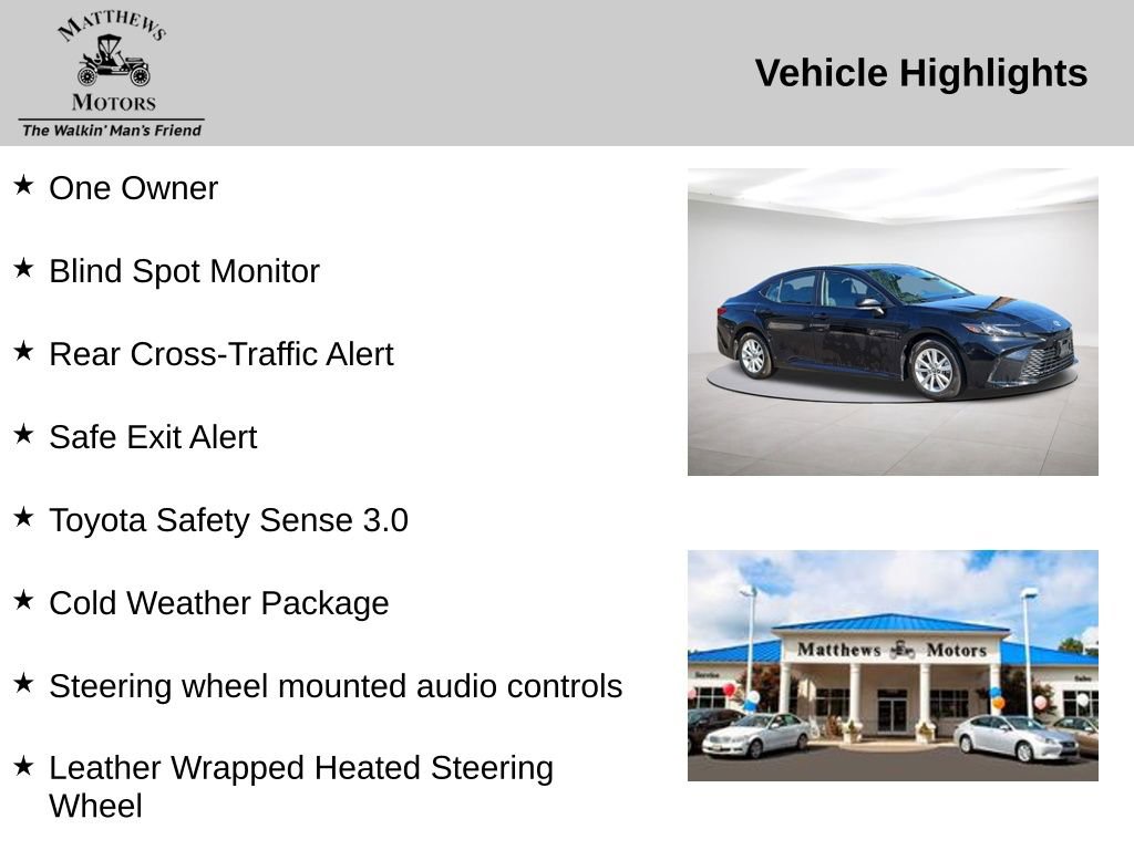 Used 2025 Toyota Camry LE FWD image 14