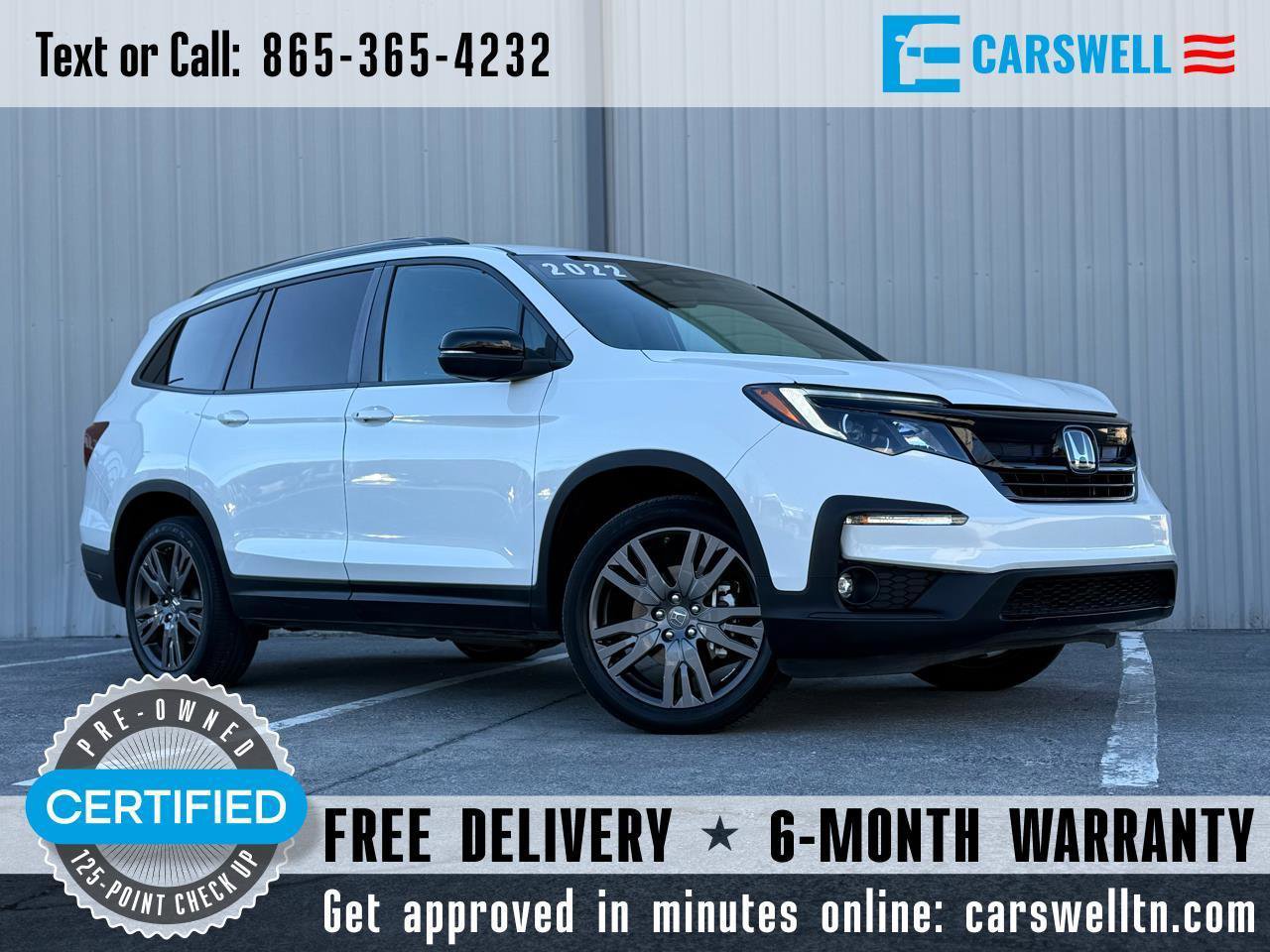 Used 2022 Honda Pilot Sport