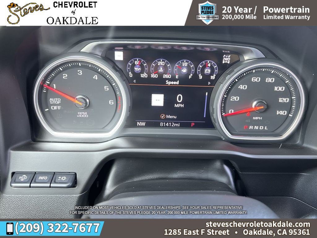 Certified 2022 Chevrolet Silverado 1500 LTZ w/ Technology Package AWD/4WD image 15
