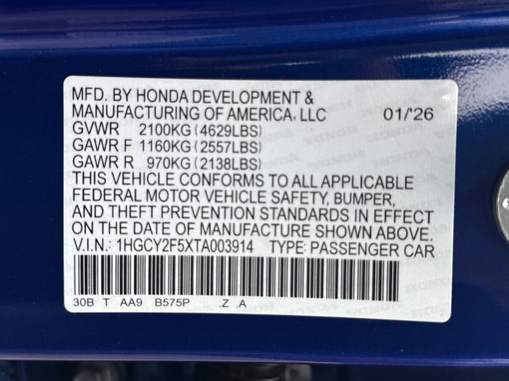 New 2026 Honda Accord Sport image 28