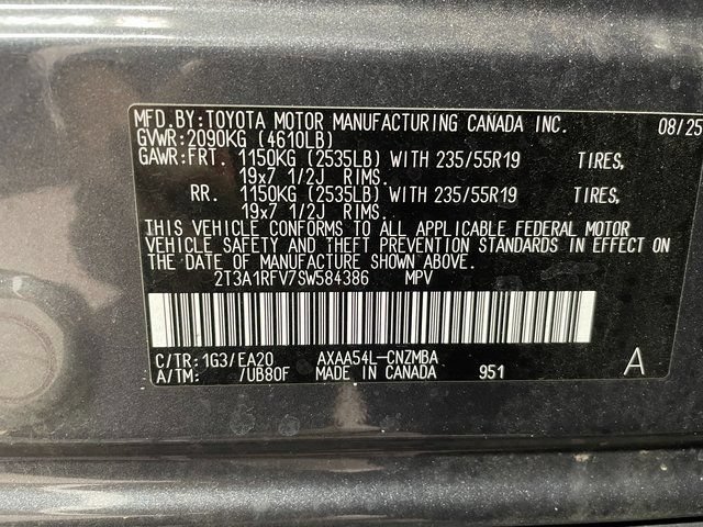 Used 2025 Toyota RAV4 XLE Premium w/ Weather Package AWD/4WD image 26