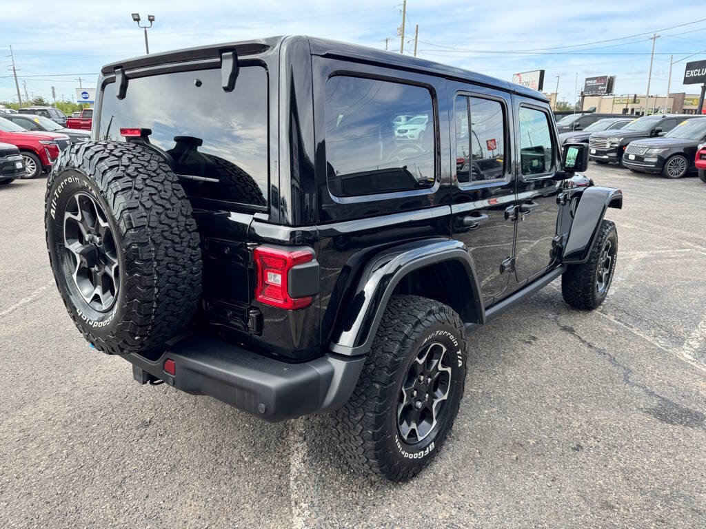 Used 2021 Jeep Wrangler Unlimited Rubicon 4xe w/ Steel Bumper Group image 5