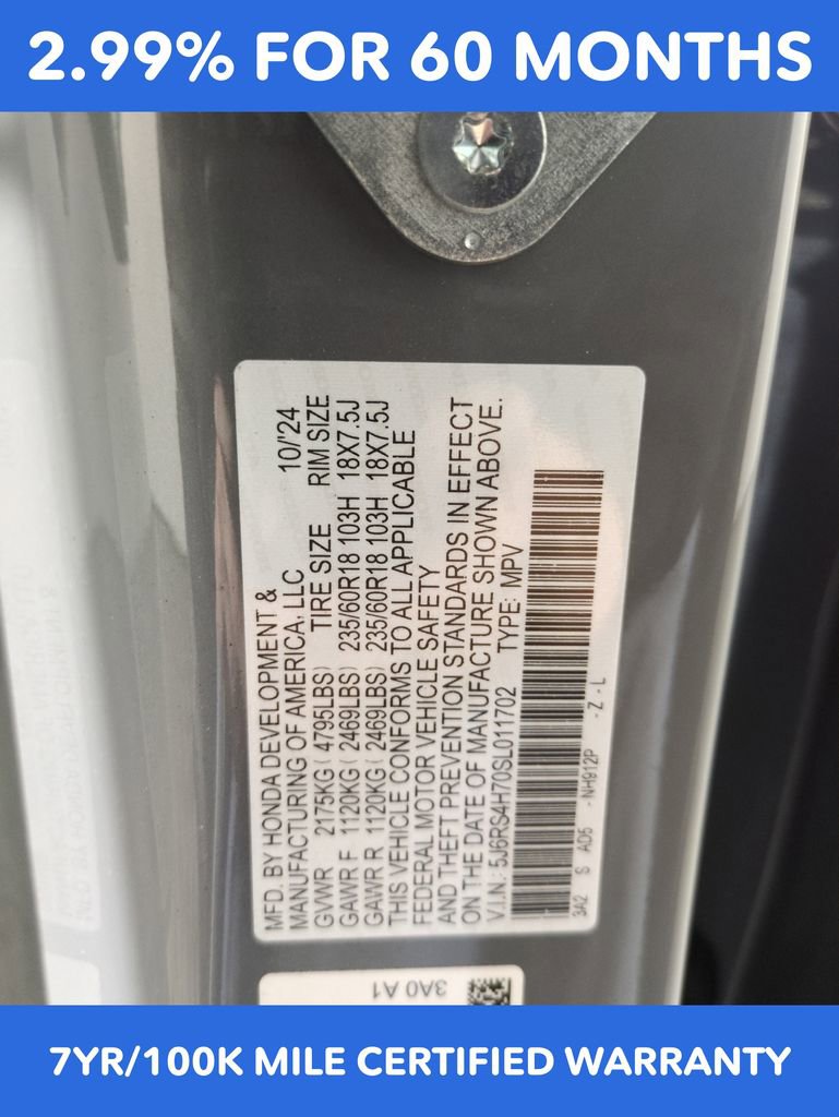 Certified 2025 Honda CR-V EX-L image 29