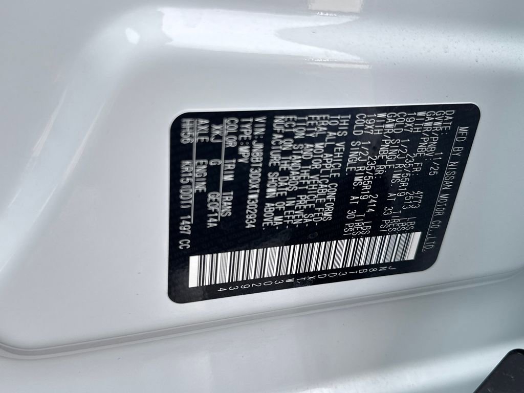 New 2026 Nissan Rogue Platinum w/ Platinum Premium Package image 31