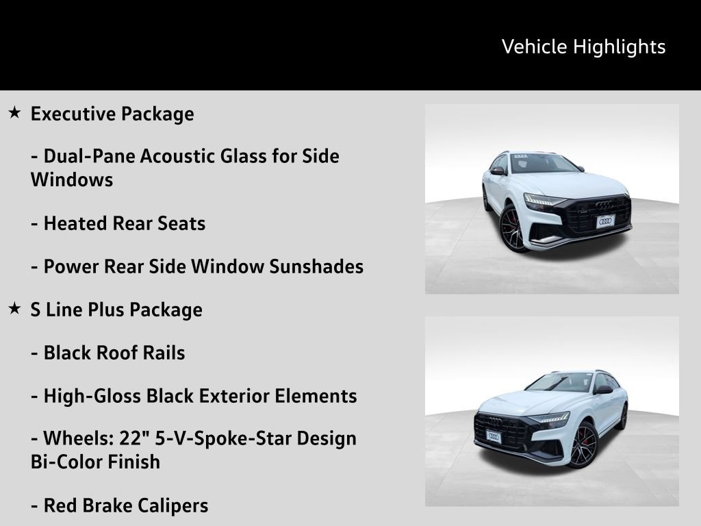 Certified 2023 Audi Q8 Premium Plus w/ Premium Plus Package AWD/4WD image 19