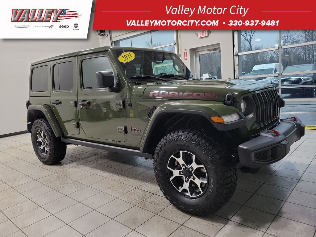 Used 2021 Jeep Wrangler Unlimited Rubicon