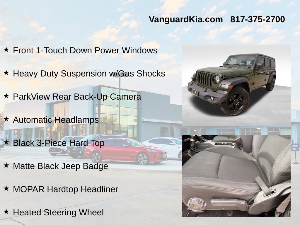 Used 2021 Jeep Wrangler Unlimited Sport image 12