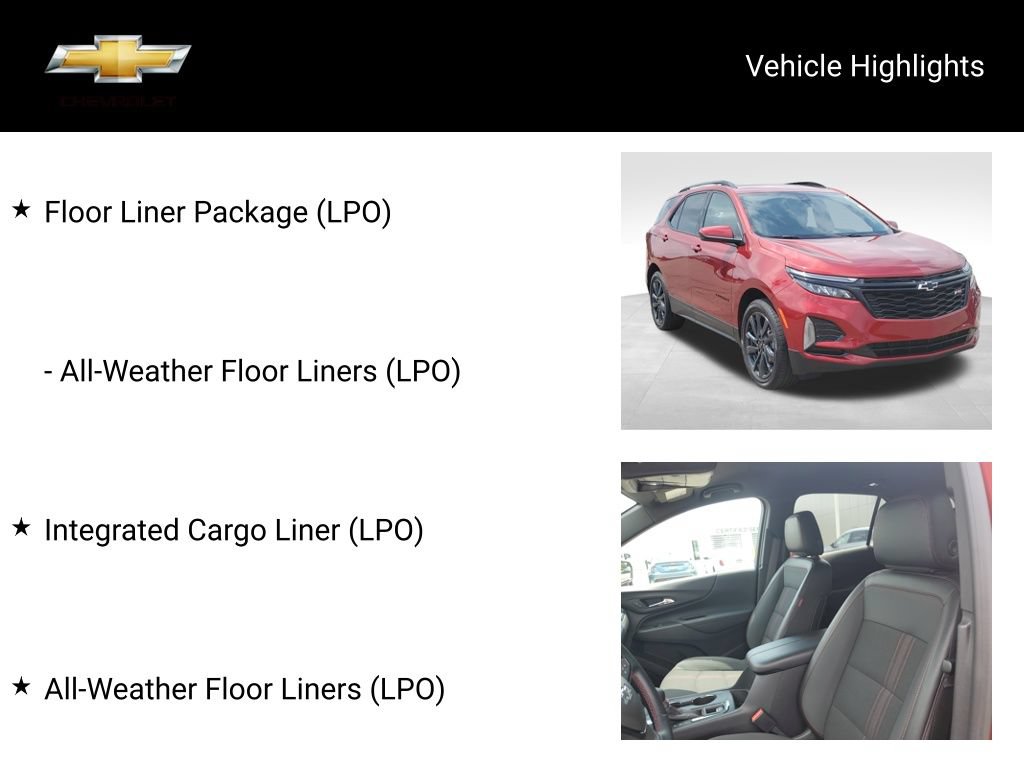 Certified 2024 Chevrolet Equinox RS w/ LPO, Floor Liner Package FWD image 19