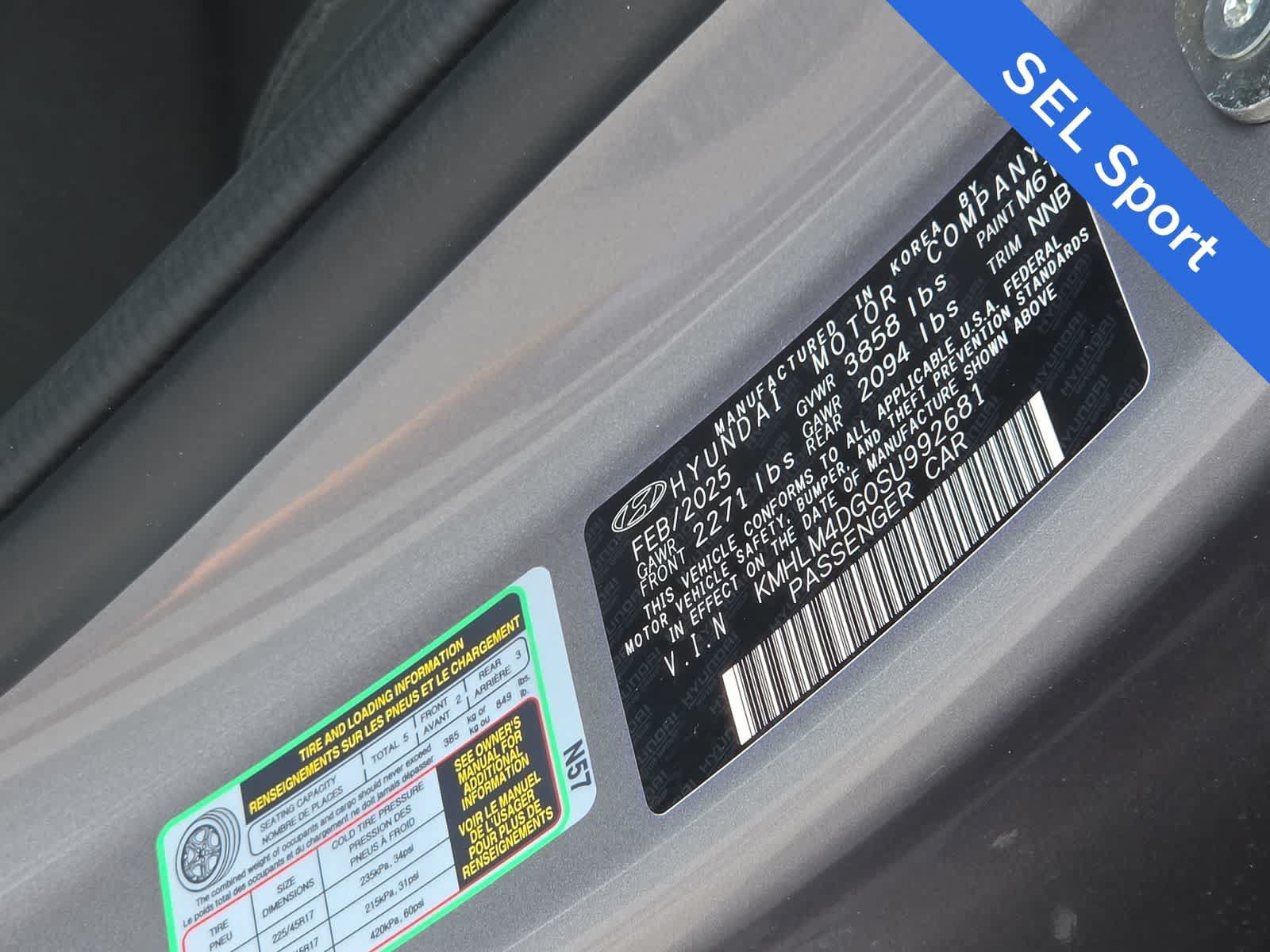 Certified 2025 Hyundai Elantra Sport FWD image 25