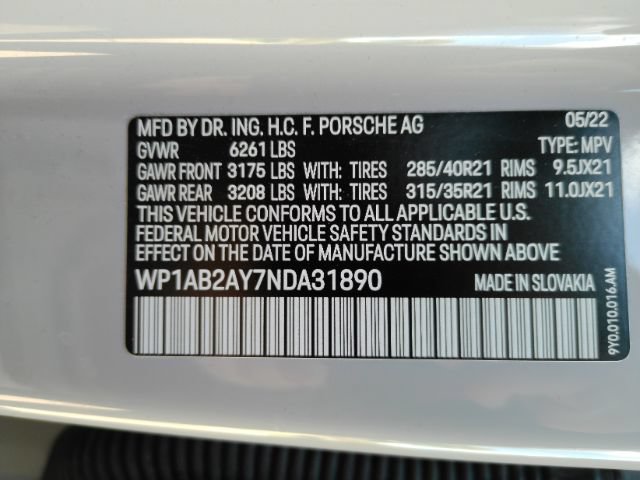 Used 2022 Porsche Cayenne S Platinum AWD/4WD image 56