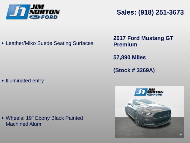 Used 2017 Ford Mustang GT Premium w/ Equipment Group 401A RWD image 14