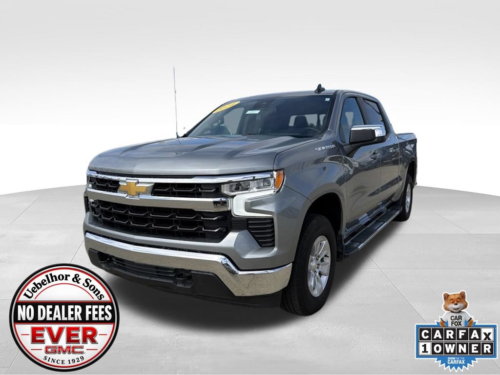 Used 2024 Chevrolet Silverado 1500 LT w/ Leather Package AWD/4WD image 14