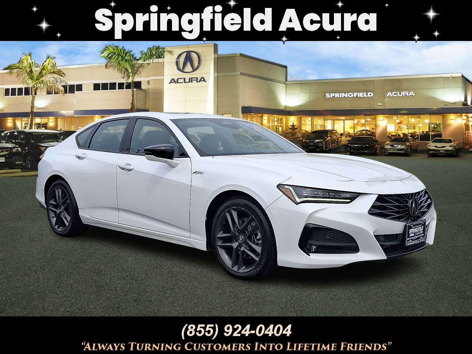 Certified 2025 Acura TLX SH-AWD w/ A-SPEC Pkg image 1