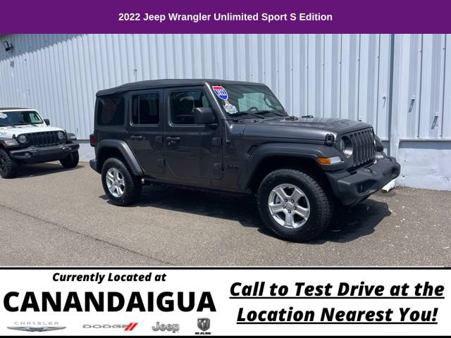 Used 2022 Jeep Wrangler Unlimited Sport