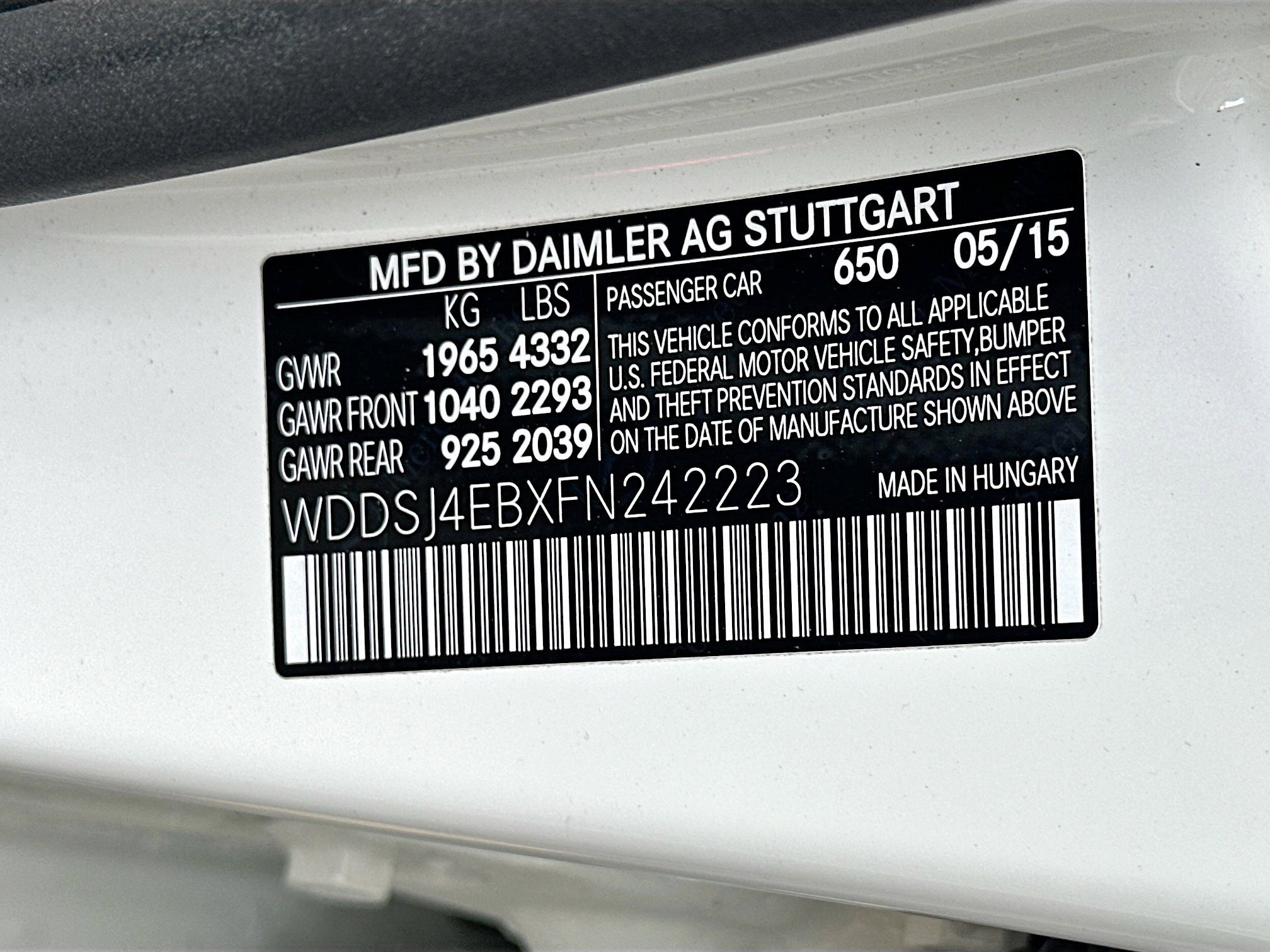 Used 2015 Mercedes-Benz CLA 250 image 11