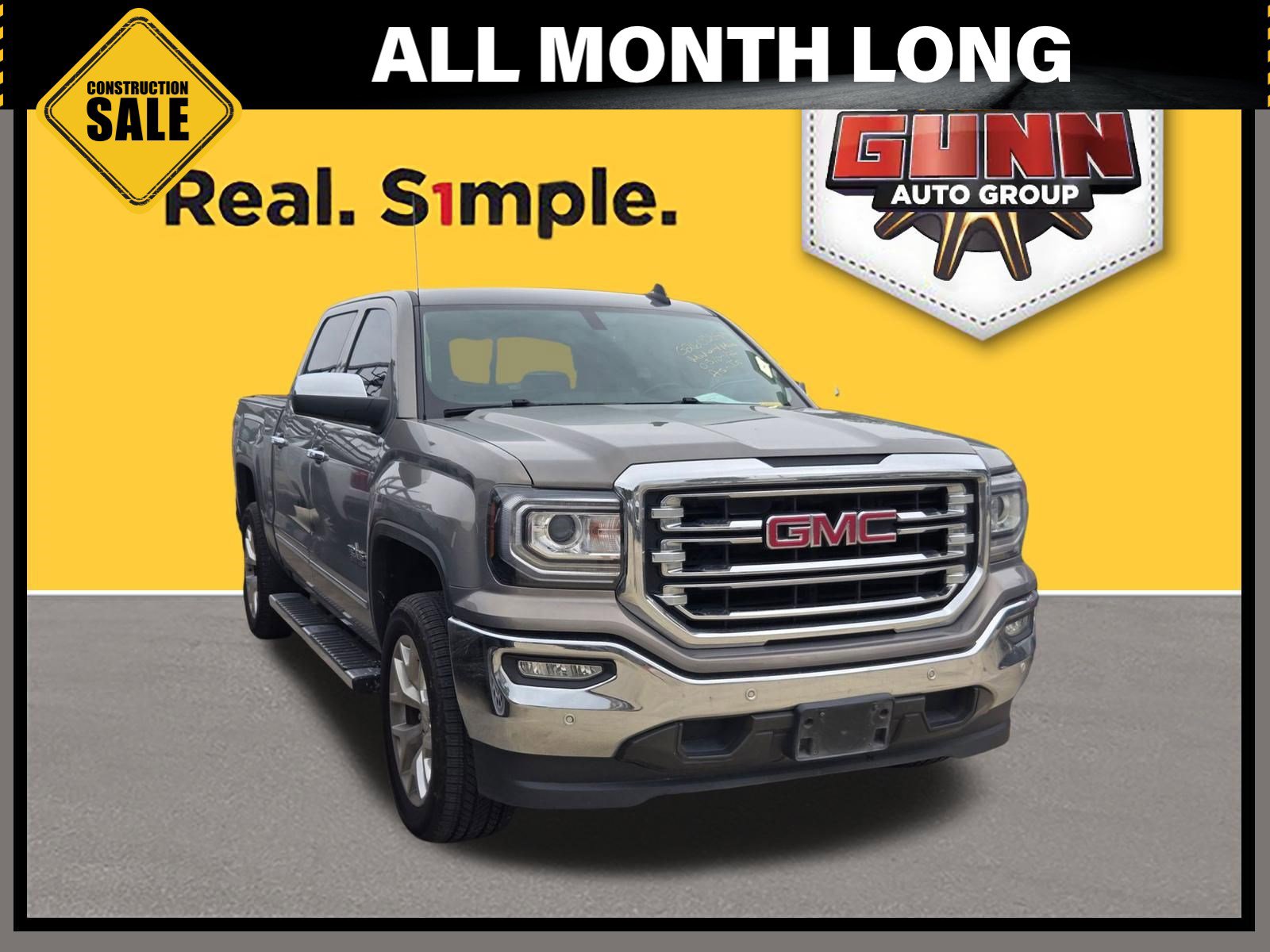 Used 2017 GMC Sierra 1500 SLT w/ Texas SLT Premium Package RWD image 1