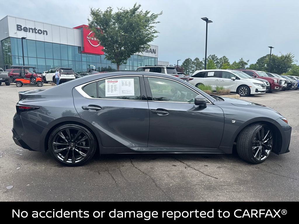 Used 2023 Lexus IS 350 F Sport w/ Memory Package RWD image 3