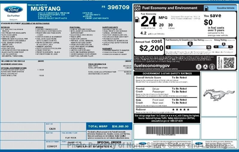 Used 2015 Ford Mustang Premium image 10
