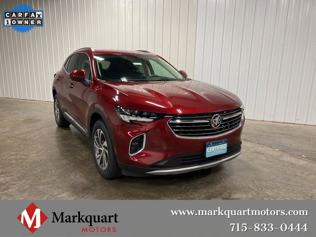 Certified 2021 Buick Envision Essence w/ Technology Package I