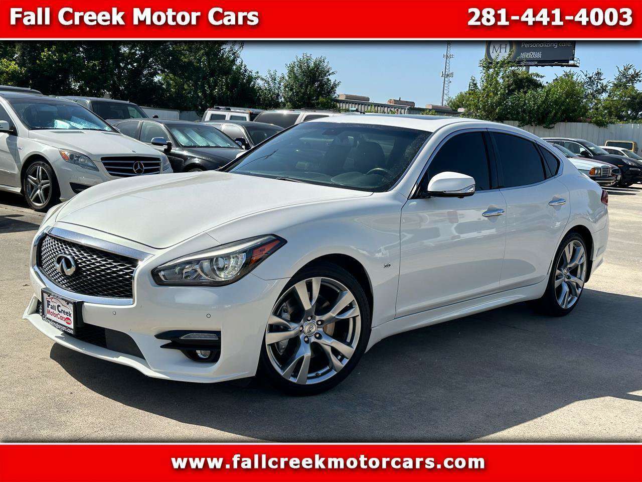 Used 2015 INFINITI Q70 5.6 w/ Sport Package RWD image 1