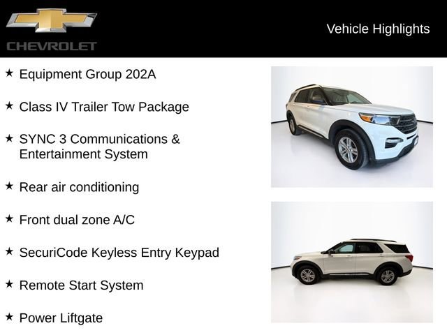 Used 2022 Ford Explorer XLT w/ Equipment Group 202A image 5